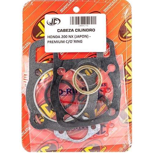 JUNTA TAPA DE CILINDRO HONDA 200 NX (JAPON) PREM. C/ORING JC (00591P/O)