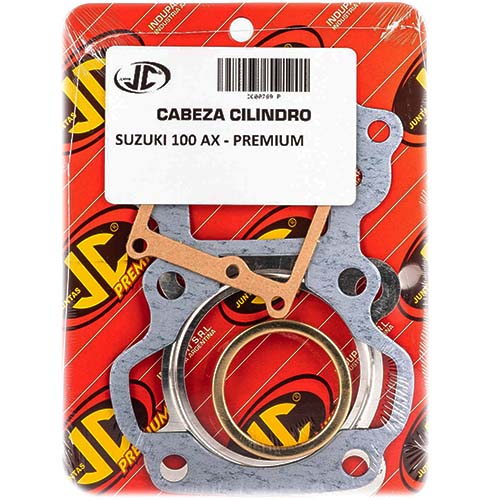 JUNTA TAPA DE CILINDRO SUZUKI 100 AX PREMIUM JC (00769P)
