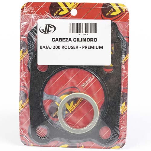 JUNTA TAPA DE CILINDRO BAJAJ 200ROUSER PREMIUM JC (21138P)