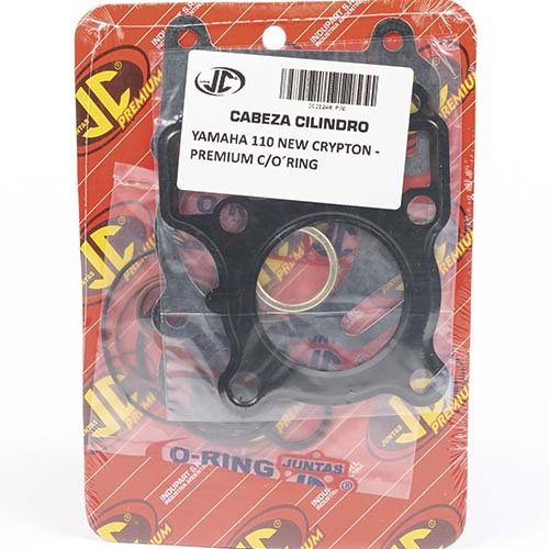 JUNTA TAPA DE CILINDRO YAMAHA 110 NEW CRYPTON PREM C/O JC (21240P/O)