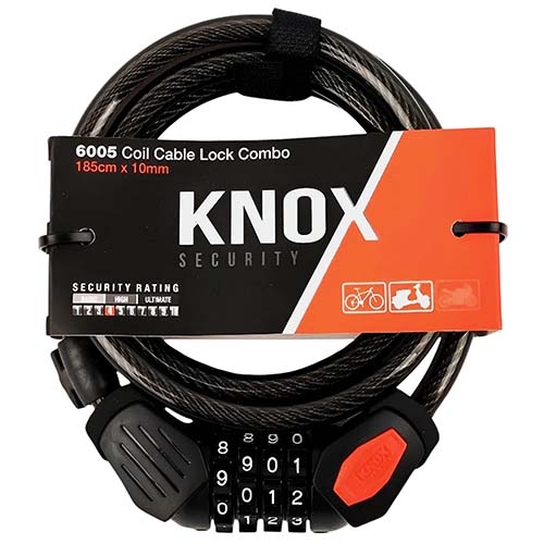 LINGA KNOX 6005 185CMx10mm (CON COMBINACION) + SOPORTE