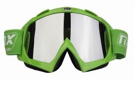 ANTIPARRA ESPEJADA MAX VG970 CLASSIC VERDE OPACO (C/FUNDA)