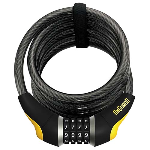 LINGA 8031 DOBERMAN 185cmX12mm CON COMBINACION (SIN LLAVE) ONGUARD