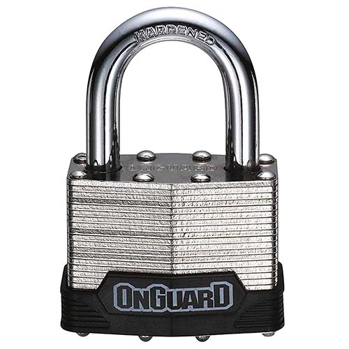 CANDADO (SOLO) 8102 BULLMASTIFF 10mm ESPESOR + 5 LLAVES ONGUARD