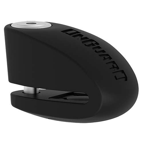 TRABA DISCO CON ALARMA 120DB 8256 6mm NEGRO ONGUARD