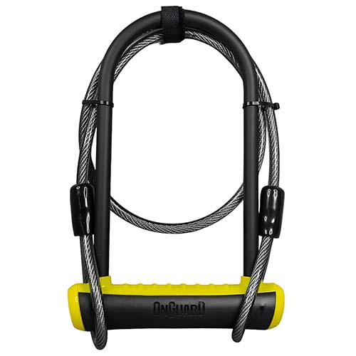 TRABA U 8154YL NEON SERIES AMARILLO 11.5cmX23cm + ALARGADOR + SOPORTE ONGUARD