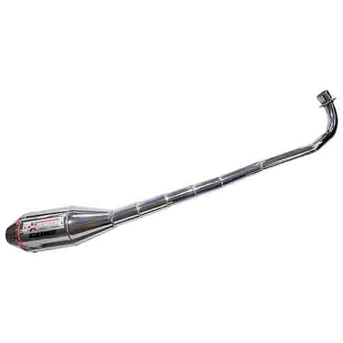 ESCAPE MOTO HONDA BIZ 125 ST2 CROMO DEPORTIVO PAOLUCCI (EM125HBIZ22-D)