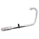 ESCAPE MOTO HONDA CG TITAN 150 ST1 CROMO DEPORTIVO PAOLUCCI (EM150CG12-D)