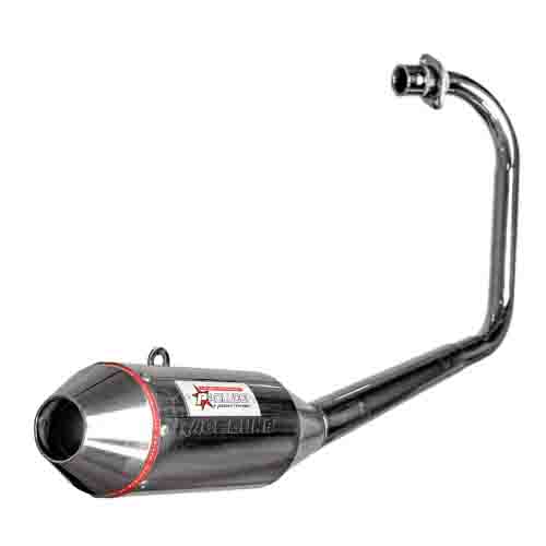 ESCAPE MOTO HONDA CG TITAN ESD 150CC ST3 CROMO DEPORTIVO CON SORDINA PAOLUCCI (EM150CGESD32-D)