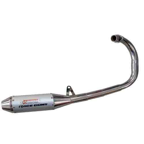 ESCAPE MOTO HONDA TWISTER CBX 250 ST2 SILEN ALUMINIO STYLE PAOLUCCI (EM250CBX23-SGR)