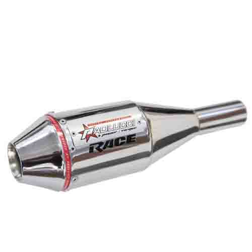 SILENCIADOR 150 ST2 CROMO (HASTA 250CC TIPO TITAN) PAOLUCCI (S150CG22-D)