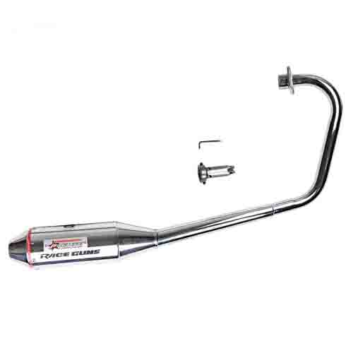 ESCAPE MOTO HONDA GLH150 GAUCHA ST3 CROMO PAOLUCCI (EM150GLH32-C/D)