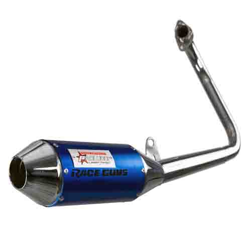 ESCAPE MOTO HONDA 250 TWISTER +290 ST2 CROMO AZUL SILEN ALUM RACING/COMP PAOLUCCI (EM250TW23-C+290AZ)