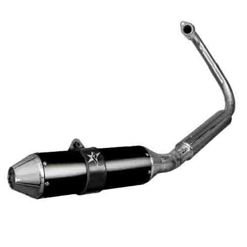 ESCAPE MOTO HONDA TWISTER CBX 250CC ST3 STYLE NEGRO PAOLUCCI (EM250CBX33-SNE)