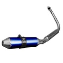 ESCAPE MOTO HONDA NEW TWISTER CB 250CC ST3 STYLE AZUL PAOLUCCI (EM250NEWCB33-SAZ)