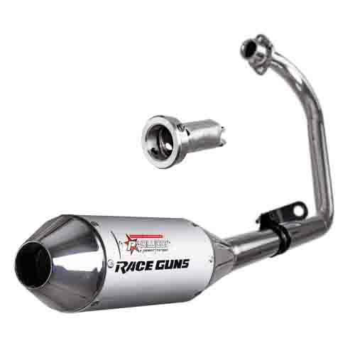 ESCAPE MOTO ZANELLA RX 150CC ST3 STYLE GRIS (VARILLERO) PAOLUCCI (EM150RX33-SGR)