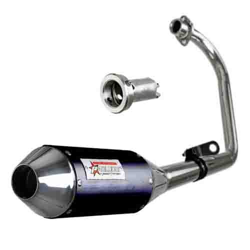 ESCAPE MOTO ZANELLA RX 150CC ST3 STYLE NEGRO (VARILLERO) PAOLUCCI (EM150RX33-SNE)
