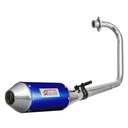 ESCAPE MOTO HONDA NEW CG TITAN 150CC ST3 STYLE AZUL PAOLUCCI (EM150NEWCG33-SAZ)