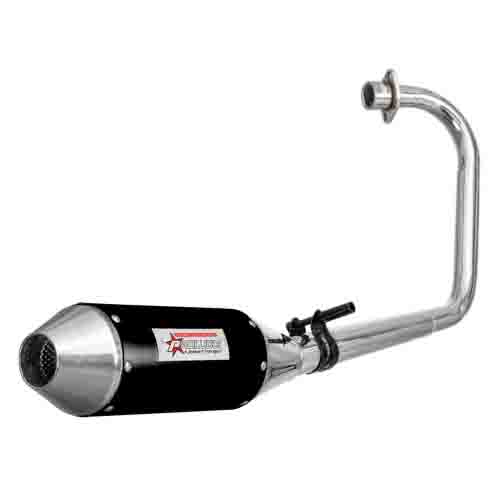 ESCAPE MOTO HONDA NEW CG TITAN 150CC ST3 STYLE NEGRO PAOLUCCI (EM150NEWCG33-SNE)