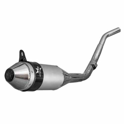 ESCAPE MOTO HONDA XR 150CC POR ARRIBA ST2 STYLE NEGRO PAOLUCCI (EM150XR23-SUPNE)