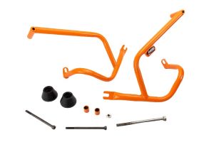 DEFENSA KTM 200 DUKE NARANJA C/SLIDER IRA (001/2570CSL)