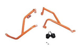 DEFENSA KTM 390 DUKE NARANJA C/SLIDER IRA (001/2571CSL)