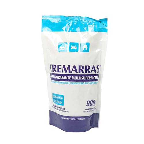 CREMA DESENGRASANTE C/ABRASIVO DOYPACK CREMARRAS 900GR. PROMISUR (1080/A)