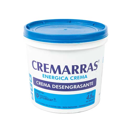 CREMA DESENGRASANTE C/ABRASIVO CREMARRAS 4,5KG. PROMISUR (1079)