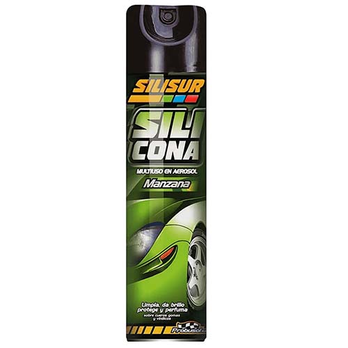 SILICONA LIQUIDA MANZANA AEROSOL 260gr SILISUR