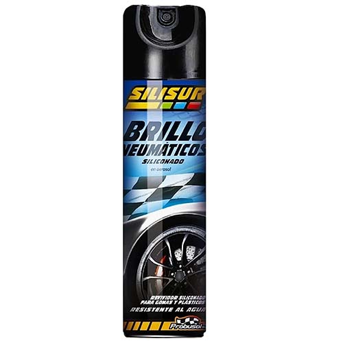BRILLO SILICONADO P/GOMAS EN AEROSOL 240gr SILISUR OFERTA