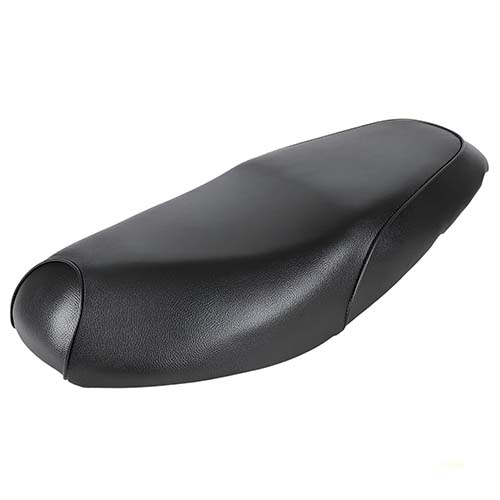 ASIENTO SMASH 110 / HONDA BIZ / MOTOMEL BIT / GUERRERO TRIP / OTRAS ECO CUERO NEGRO PLASTICA VC (677