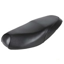 ASIENTO SMASH 110 / HONDA BIZ / MOTOMEL BIT / GUERRERO TRIP / OTRAS ECO CUERO NEGRO PLASTICA VC (677