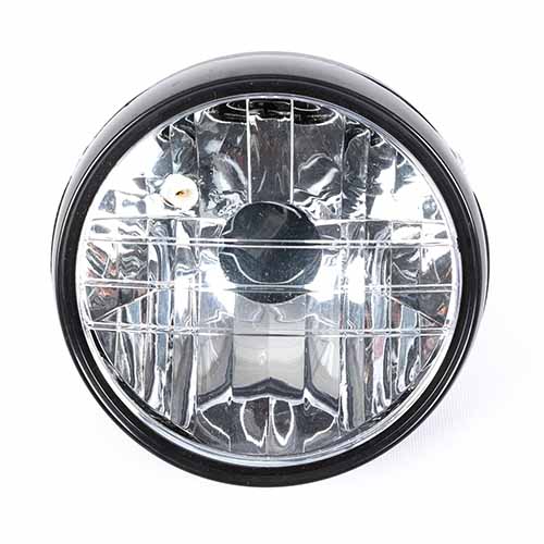 FAROL DELANTERO HONDA CG/TITAN 200/OTRAS COMPLETO NEGRO PLASTICA VC (808)