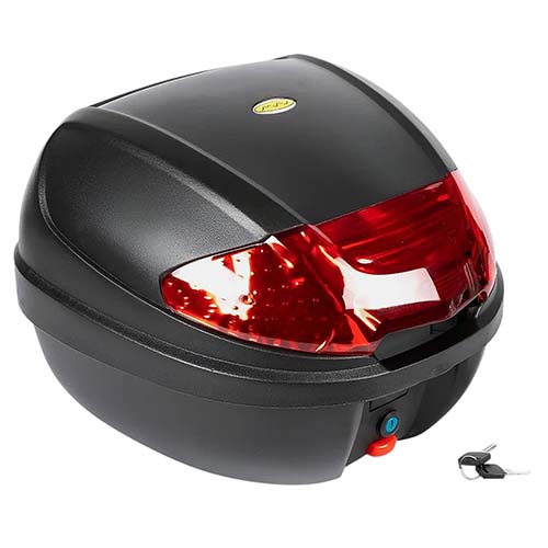 BAUL PORTA OBJETOS VAM30 NEGRO 410X300X400 BASE DESMONTABLE REFLECT. TRAS. PLASTICA VC (819)