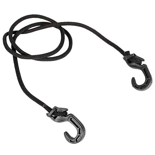 TENSOR ELASTICO /ZUNCHO /LINGA DE 1,20 MTS. C/ GANCHOS PLASTICOS REGULABLES PLASTICA VC (844)