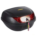 BAUL PORTA OBJETOS BIG-48 P/2 CASCOS 590X430X333 C/REFLECTIVO TRASERO PLASTICA VC (875)