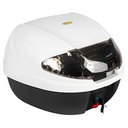 BAUL PORTA OBJETOS VAM30 BLANCO 410X300X400 BASE DESMONTABLE REFLECT. TRAS. FUME PLASTICA VC (953)