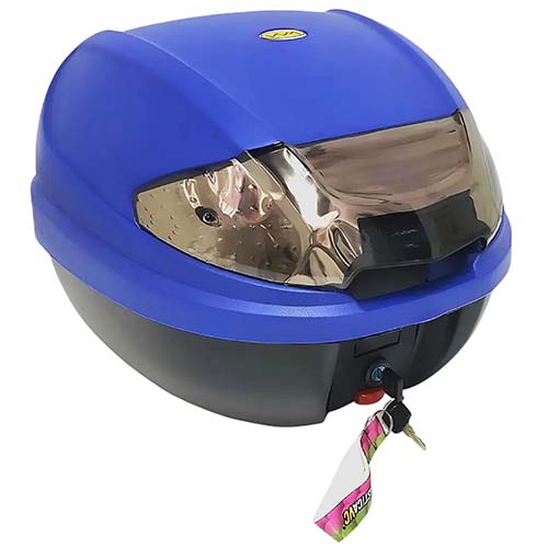 BAUL PORTA OBJETOS VAM30 AZUL 410X300X400 BASE DESMONTABLE REFLECT. TRAS. PLASTICA VC (971)