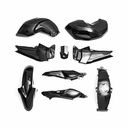 KIT CARENADO FZ 16 NEGRO 9 PZAS. PLASTICA VC (1052)