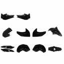 KIT CARENADO FZ 16 NEGRO 11 PZAS. PLASTICA VC (1053)