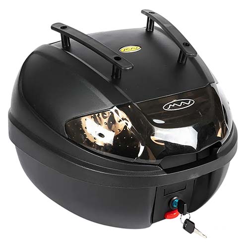 BAUL PORTA OBJETOS ELEGANT30 30LTS. 410X300X400 C/PORT.PAQ. REFLECT. TRAS. FUME PLASTICA VC (1056)