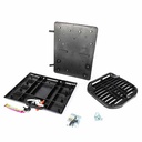 BASE DESMONTABLE EXTRAIBLE PARA CAJA DE DELIVERY - C/2 LLAVES KIT E INSTRUCTIVO PLASTICA VC (1099)