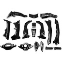 KIT CARENADO YAMAHA CRYPTON 105CC NEGRO 16 PZAS. PLASTICA VC (1104)