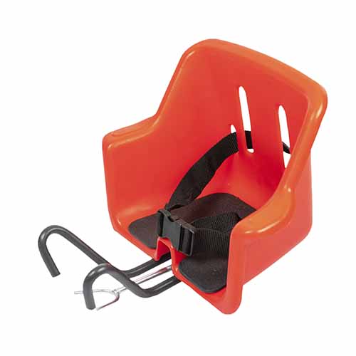 SILLA NIÑOS DEL. BICI ROJO PLASTICA VC (997R)