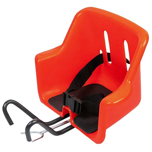 SILLA NIÑOS DEL. BICI ROJO PLASTICA VC (997R)