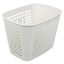 CANASTO UNIV. MODELO PASEO P/MOTO Y BICI BLANCO PLASTICA VC (671B)