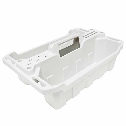 BANDEJA PORTA ELEMENTOS LIMPIEZA MULTIUSO BLANCA 49x35x18 PLASTICA VC (1121B)