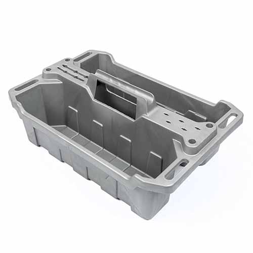 BANDEJA MULTIUSO GRIS 49x35x18 PLASTICA VC (1121G)