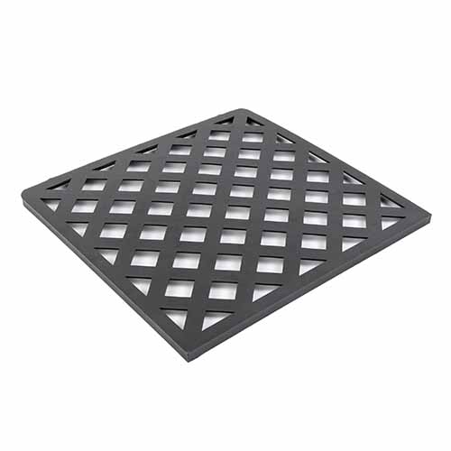 ESTANTE PARA CAJA DELIVERY NEGRA PLASTICA VC (593)