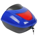 BAUL PORTA OBJETOS 12 LITROS UNIVERSAL AZUL PLASTICA VC (575A)